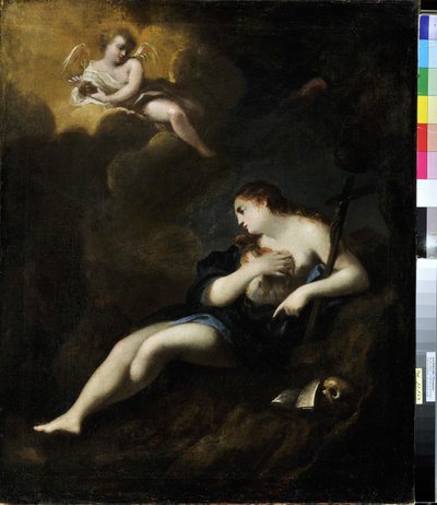 Marie Madeleine penitente (olie på lærred) af Pasqualino