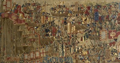 Pastrana-tapeterne, fremstilling af Tournai, sandsynligvis fra Passchier Greniers værksted, ca. 1471 - 1475 (gobelin) af Pasquier (workshop of) Grenier
