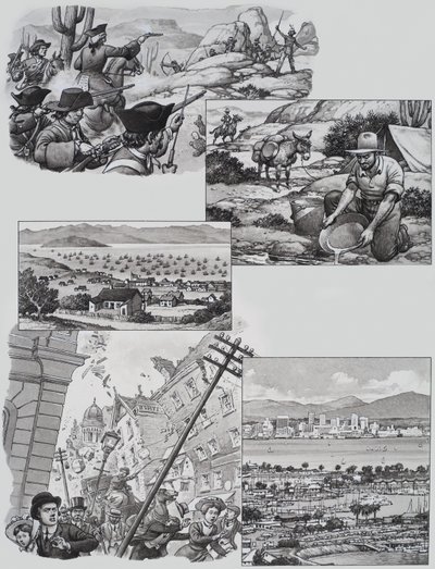 Kalifornien von Pat (1907-95) Nicolle