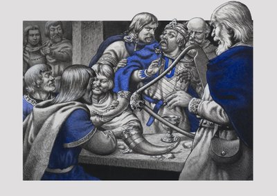 Festmahl von Pat (1907-95) Nicolle