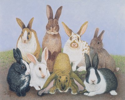 We are All Ears (olie på plade) af Pat Scott