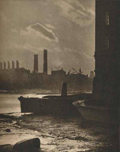 Old Queenhithe, Once the Principal Dock of London Port, c1935. af Paterson