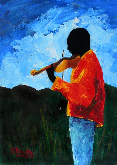 Blue Notes to the Mountain, 2008 af Patricia Brintle
