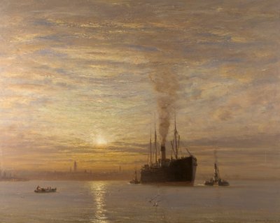 Tilbage til Clyde - Sunset af Patrick Downie
