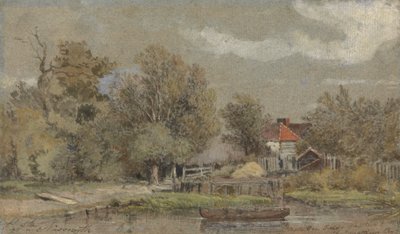 Battersea Fields, malet for Charles Matthews, Esq. af Patrick Nasmyth
