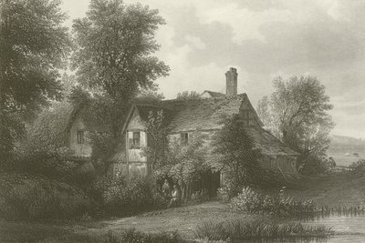 Sommerhus i Old Hyde Park, London (gravering) af Patrick Nasmyth
