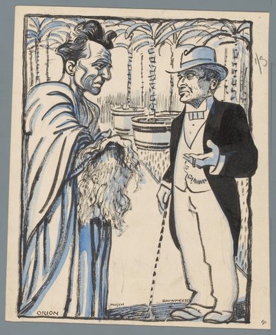 Musch og Bygmester af Patricq Kroon (signed by artist)