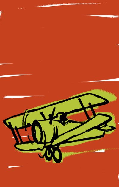 Flyvemaskine, 2021 (Digital) af Patrizia La Porta