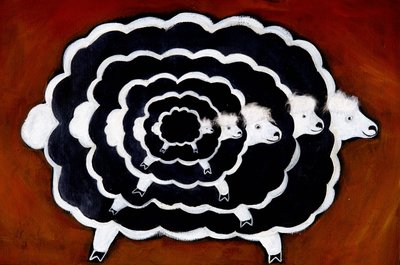 Kloning: Abyme af et får. af Patrizia La Porta