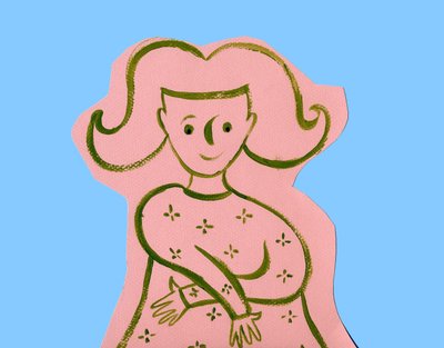 Horoskop: Jomfruens tegn. Illustration af P. La Porta. af Patrizia La Porta