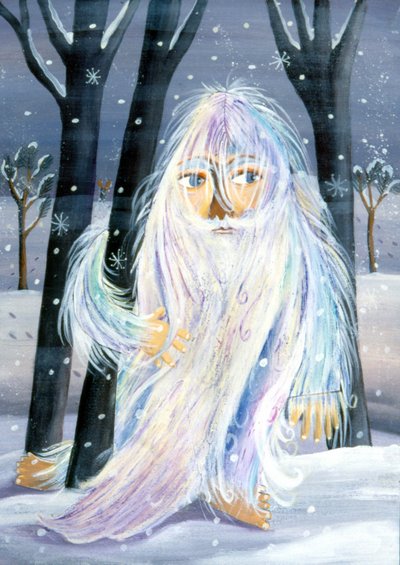 Yeti - Illustration af Patrizia La Porta, 2000. af Patrizia La Porta