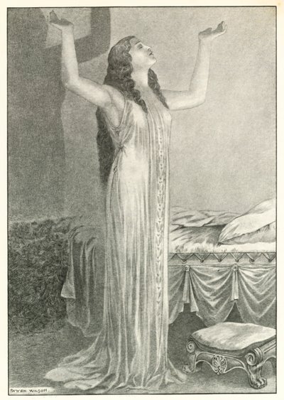 Illustration til Homers Odysseen (litografi) af Patten (after) Wilson