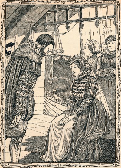 Elizabeth ved Traitors Gate, 1902 af Patten Wilson