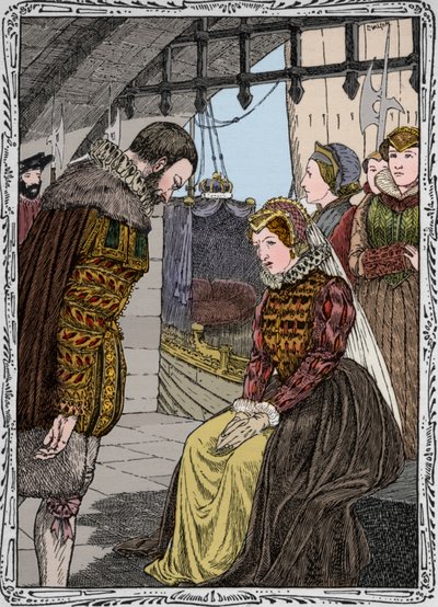 Elizabeth ved Traitors Gate, 1902 af Patten Wilson