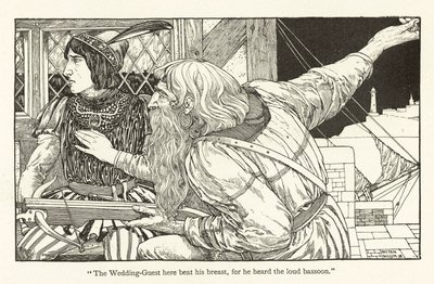 Rime of the Ancient Mariner (gravering) af Patten Wilson