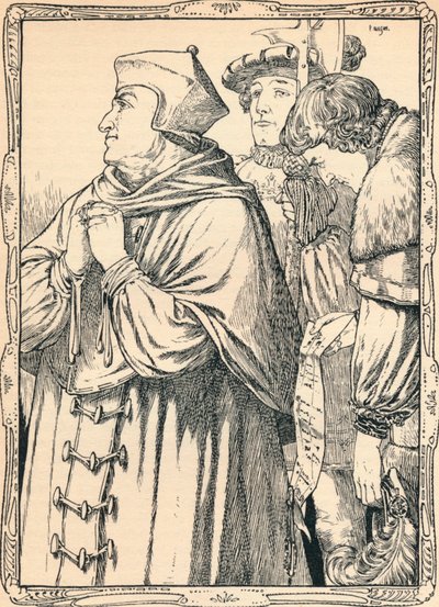 Arresten af kardinal Wolsey, 1902 af Patten Wilson