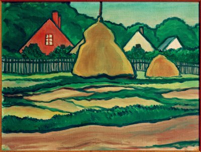 landsby af Paul Adolf Seehaus