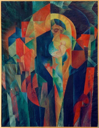 Madonna fra forstæderne af Paul Adolf Seehaus