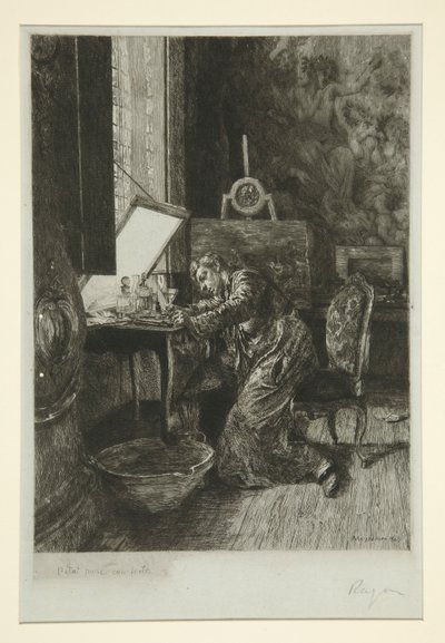 Maleren af Paul Adolphe Rajon
