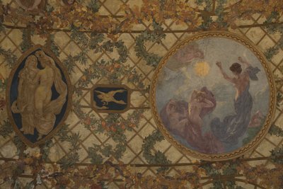 Månederne i den revolutionære kalender: Brumaire, mellem 1909 og 1910 (arkitektonisk udsmykning) af Paul Albert Baudouin