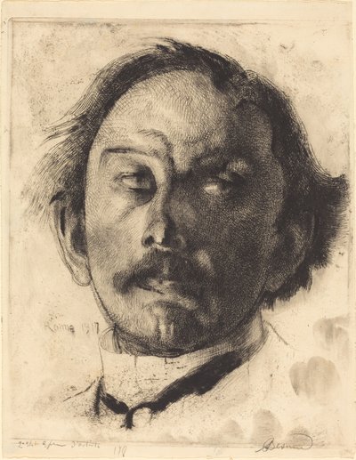 Jules Destrée, 1917. af Paul Albert Besnard