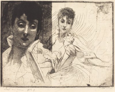 Madeleine Lemaire, 1900. af Paul Albert Besnard