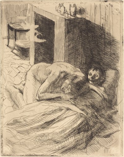 Elendighed Elendighed, ca. 1886. af Paul Albert Besnard
