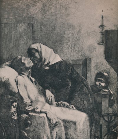 The End of All, 1883, 1946 af Paul Albert Besnard