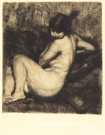 The Feathered Turban The Feathered Turban, 1901. af Paul Albert Besnard