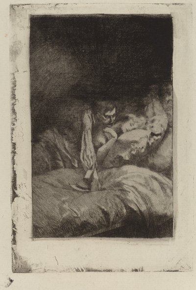 Mordet Mordet, 1885. af Paul Albert Besnard