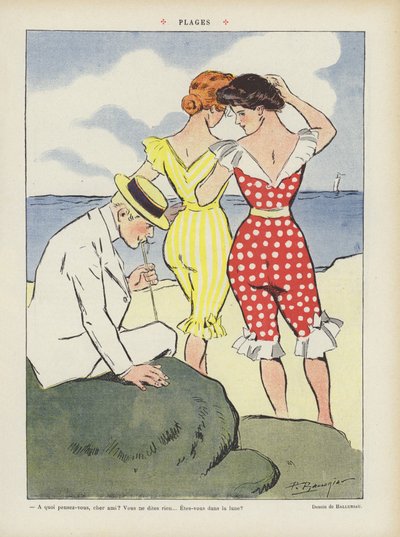 Illustration til Le Rire af Paul Balluriau