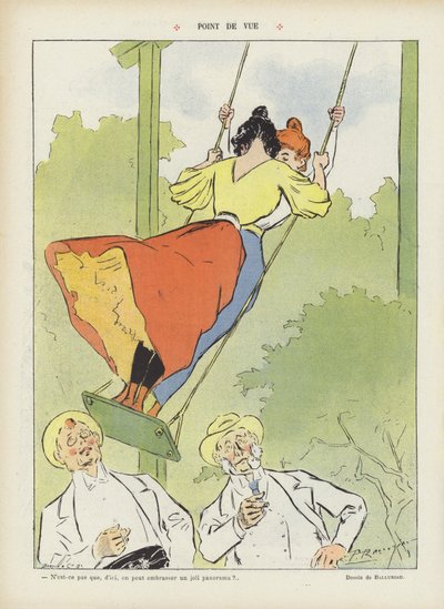 Illustration til Le Rire af Paul Balluriau