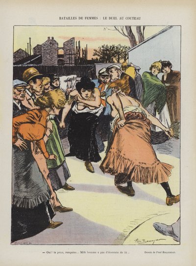 Illustration til Le Rire af Paul Balluriau