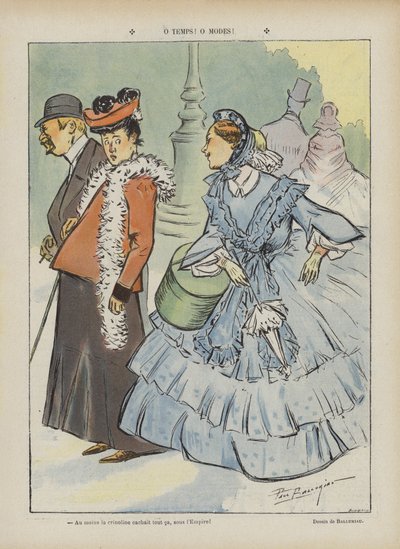 Illustration til Le Rire af Paul Balluriau