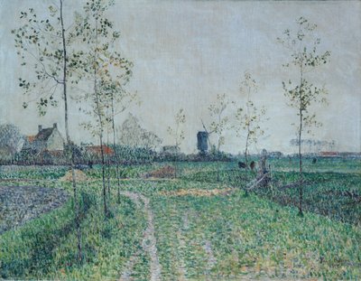 Efterårslandskab nær Knokke, Belgien af Paul Baum