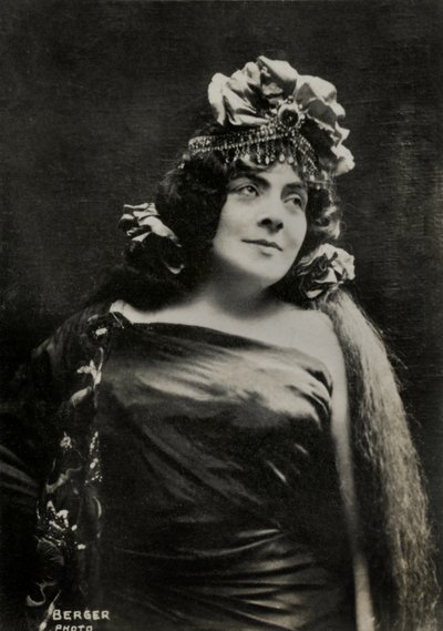 Portræt af den belgiske kunstner Meyriane Heglon ( 1867 af Paul Berger