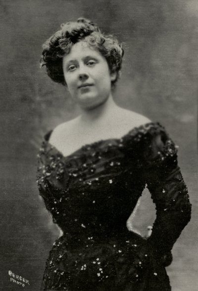 Portræt af den franske kunstner Jeanne Cheirel ( 1868 af Paul Berger