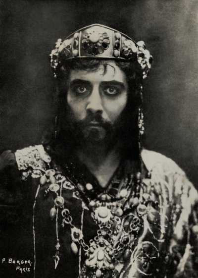 Portræt af den franske kunstner Maurice Renaud ( 1861 af Paul Berger