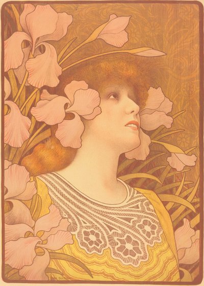 Sarah Bernhardt som Melisande af Paul Berthon