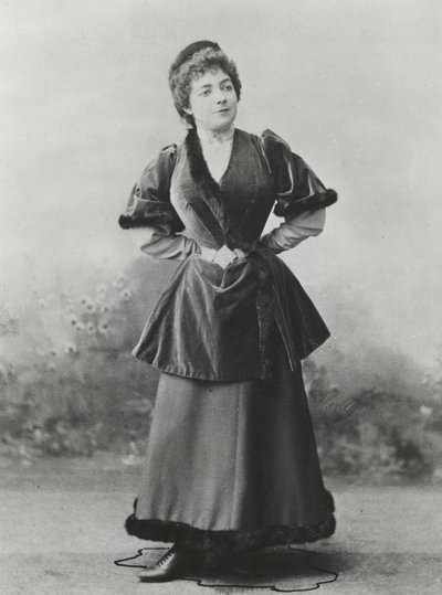 Portræt af Juliette Girard, ca. 1900 af Paul Boyer