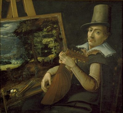 Selvportræt af Paul Bril