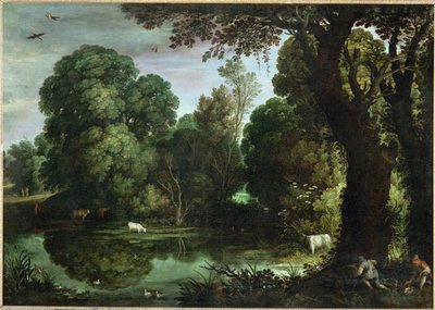 Chasse aux canards - En andejagt ... af Paul Brill or Bril