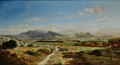 Bakker nær Allauch, 1862 af Paul Camille Guigou