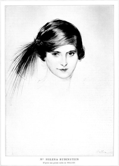 Helena Rubinstein af Paul César Helleu af Paul Cesar Helleu