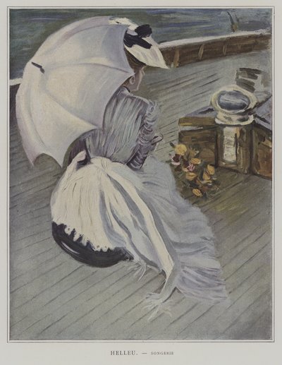 Songerie (drøm) af Paul Cesar Helleu