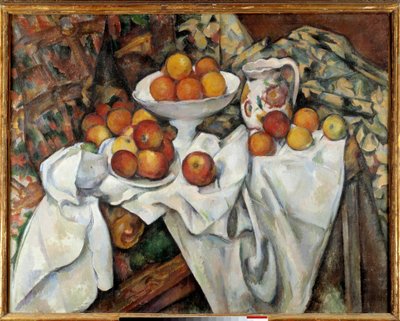 Æbler og appelsiner af Paul Cézanne