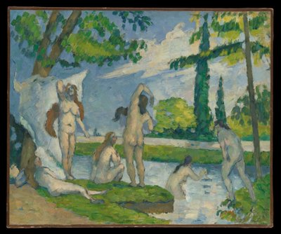 Badende af Paul Cézanne