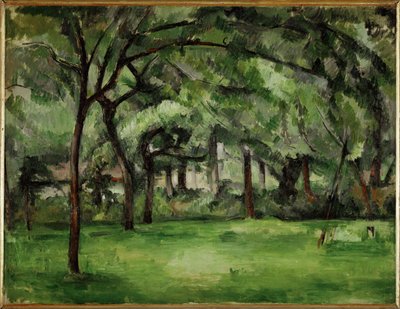 Bondegård i Normandiet af Paul Cézanne