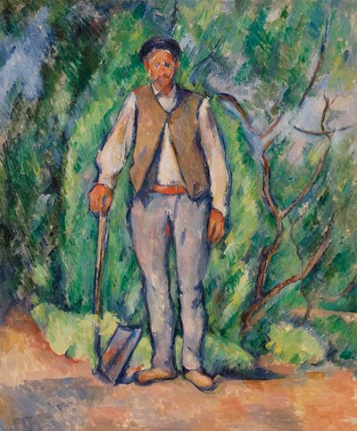 Gartner (olie på lærred) af Paul Cézanne
