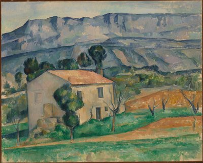 Hus i Provence af Paul Cézanne